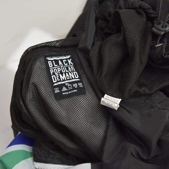 BLACK BY POPULAR DEMAND Windbreaker Hoodie - Picture 7 of 7